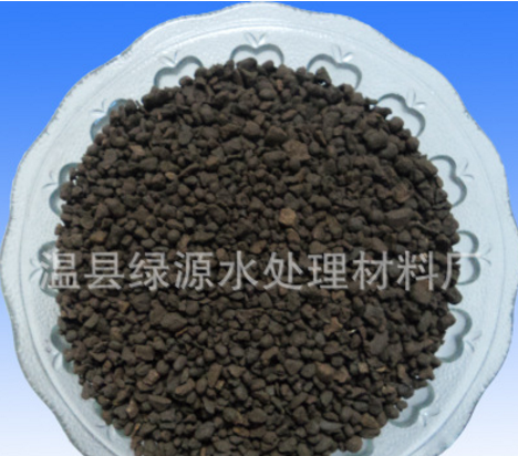 专业生产催化氧化能力高的锰砂滤料 一级锰砂 高效锰砂