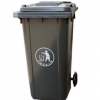 温州世腾供应 户外分类垃圾桶 加厚240L市政挂车垃圾桶 低价批发
