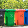 大号长方形塑料垃圾桶120-240L定制小区清洁箱户外环卫分类果皮箱