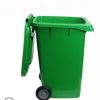 240l标准型全新料户外垃圾桶大号带盖环卫垃圾桶带轮子物业小区垃
