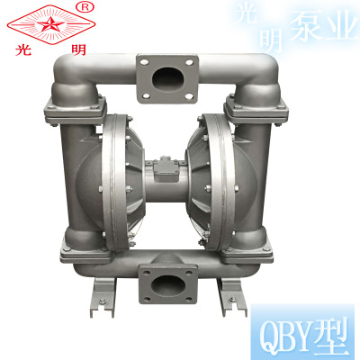 厂家气动隔膜泵 QBY-80铝合金气动隔膜泵 不堵塞气动隔膜泵价优