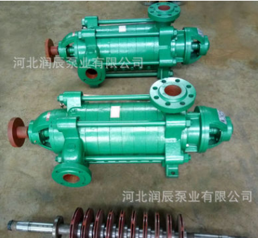 D型多级泵 多级离心水泵D46-50x8 高扬程多级泵 卧式耐磨多级泵