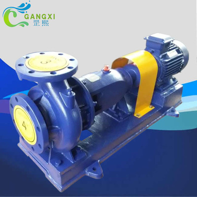 卧式离心泵IS150-125-250单级单吸清水管道离心泵 IR型热水循环泵