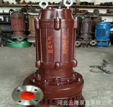 专业生产高铬合金耐磨潜水渣浆泵ZJQ85-15-7.5潜水吸沙泵过流件