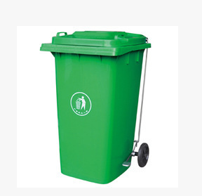 特销 环保120/240L挂车塑料垃圾桶 果皮箱 定做各种从材质垃圾箱