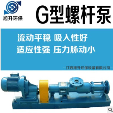 G型螺杆泵型螺杆泵 铸铁螺杆泵 浓浆泵 G20-1轴不锈钢厂家直销