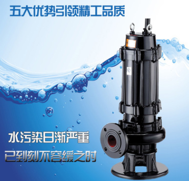 上海永浪工程污水污物潜水电泵80WQ45-52-15kw3寸潜水泵潜水