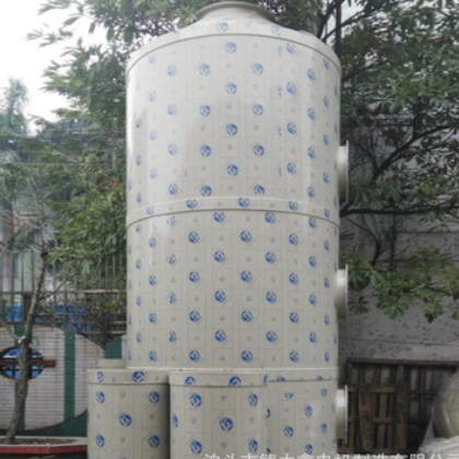 水喷淋塔废气处理设备 pp酸不锈钢喷淋塔 水雾净化塔环保设备