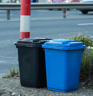 厂家直销分类垃圾桶 户外50L塑料垃圾桶 50l小区广场环卫垃圾桶