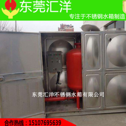 厂家定制不锈钢泵房消防水箱 环保不锈钢方形 组合式水箱价格低