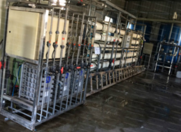 12吨/小时混床系统 反渗透混床水处理系统 离子交换树脂混床系统