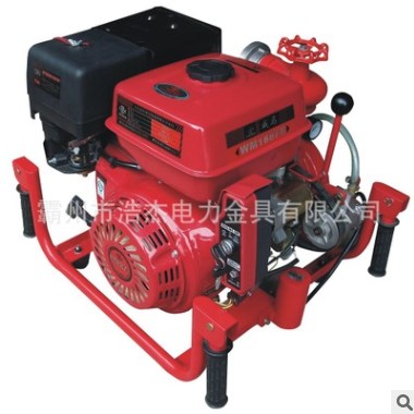 手抬机动消防泵组高压手压真空水泵2.5寸3C认证本田汽油机高扬程