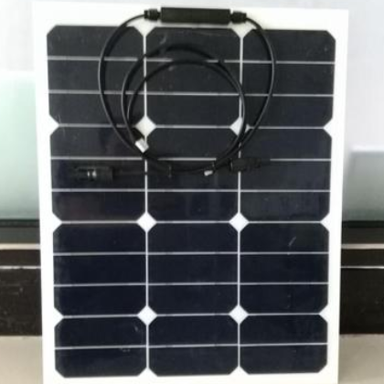 长期供应 35W柔性太阳能板 sunpower柔性太阳能板 户外充电板