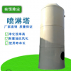 厂家定制废气处理环保设备 PP喷淋塔 喷漆处理洗涤塔油雾净化塔