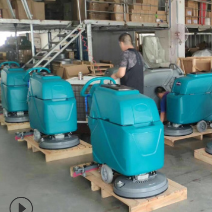 柯英KDC510工业洗地机自动洗地机单擦机全自动洗地车郑州洗地机