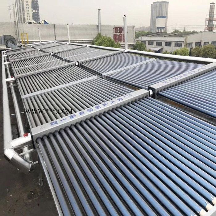 亿家人 大型太阳能热水器工程 平板太阳能集热器厂家 全玻璃真空太阳能集热管
