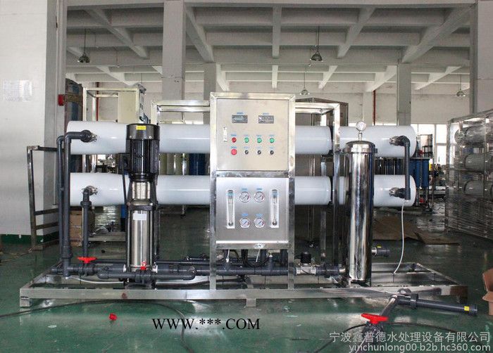 浙江宁波高纯水设备4吨每时单级反渗透水处理设备