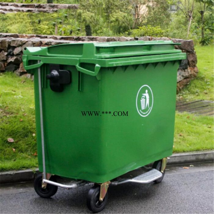 厂家** hdpe塑料环卫垃圾桶 小区大垃圾桶现货批发 多款颜色选 塑料垃圾桶