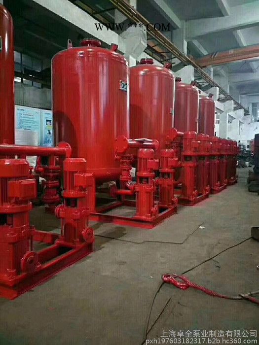 凉山消防泵供应商XBD32-18-2.2KW稳压泵供水设备 气压罐机组整套单价