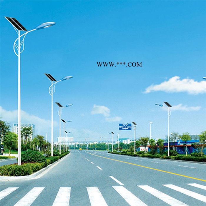 杰玛仕 太阳能路灯 太阳能一体化路灯户外防水新农村道路照明小区公园LED路灯太阳能