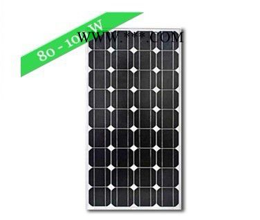 100w单晶硅太阳能电池板：100瓦单晶太阳能电池板100w太阳能发电板12v光伏组件家用照明a类