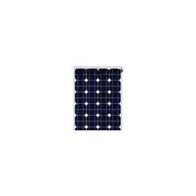 50W18V太阳能发电板：50W单晶太阳能电池板：光伏太阳能