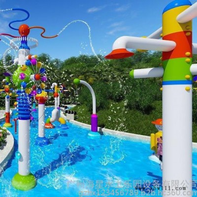 广州海星水上乐园设备有限公司 室内恒温设备 水滑梯 水屋戏水小品 水循环消毒设备