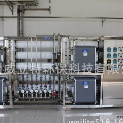 【厂家直供】0.5吨超纯水生产设备反渗透膜+EDI组合型纯化水设备