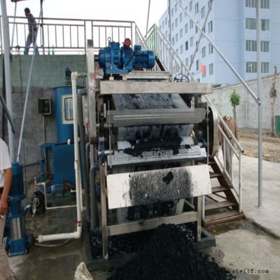 洗沙污水处理设备带式压滤机 双网带式压滤机 带式污泥压滤机