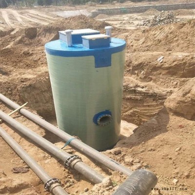 一体化泵站厂家 玻璃钢一体化提升泵站 污水处理设备厂家-河北浩麒多型号