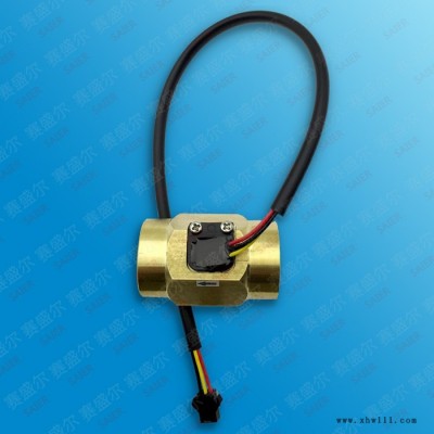 赛盛尔6分内牙铜款 水处理设备水流传感器 冷却系统水流传感器 脉冲信号输出水流传感器