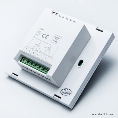 TOUPWELLTP308FC 超大液晶空调编程智能风机盘管房间温控器