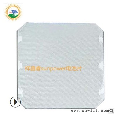 深圳现货sunpower电池片 原包3.4W以上高效sunpower22.3%以上