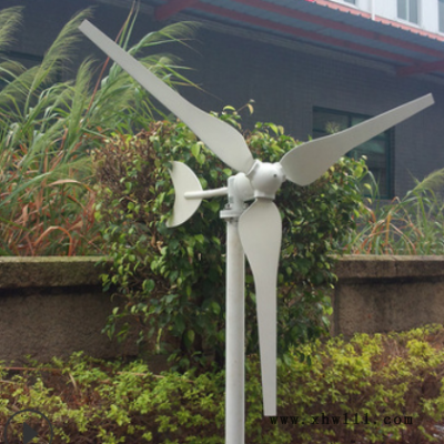 供应100w小型风力发电机便携式风能发电机家用路灯监控用轻巧方便