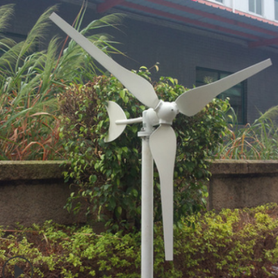 供应100w小型风力发电机便携式风能发电机家用路灯监控用轻巧方便