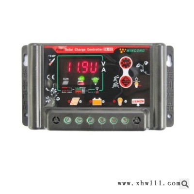 SL02B Wincong 稳控科技 10A 20A 30A 12V24V太阳能充放电控制器